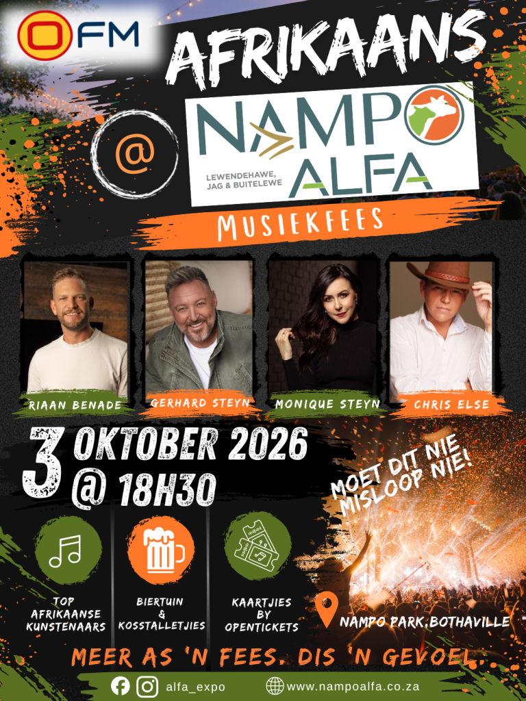 Afrikaans @ NAMPO ALFA Musiekfees